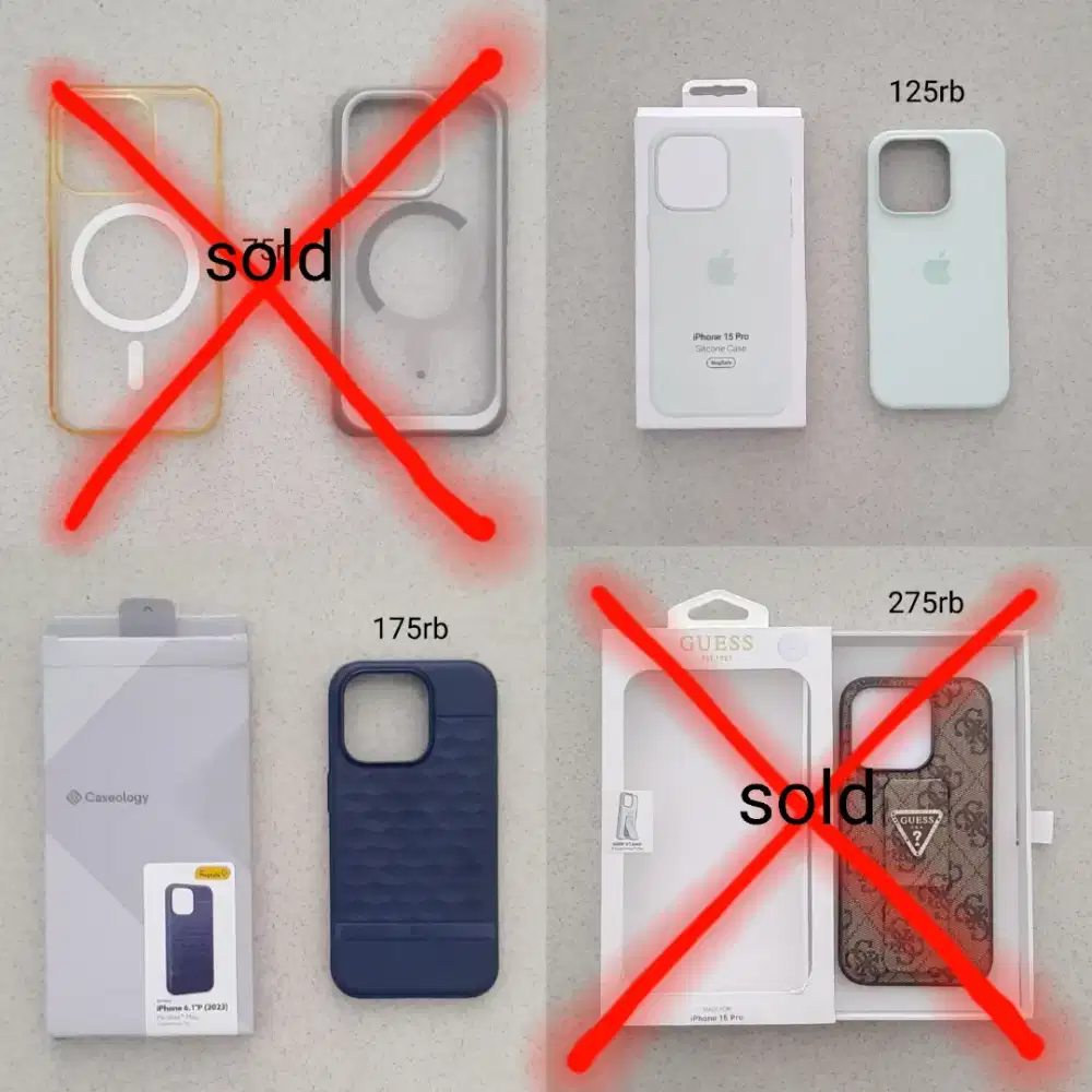 Preloved Case iPhone 15 Pro