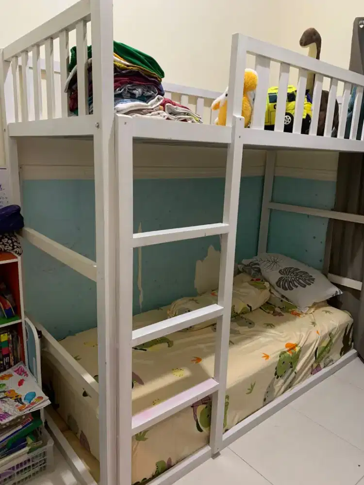 Ranjang dipan kasur tingkat 90x200