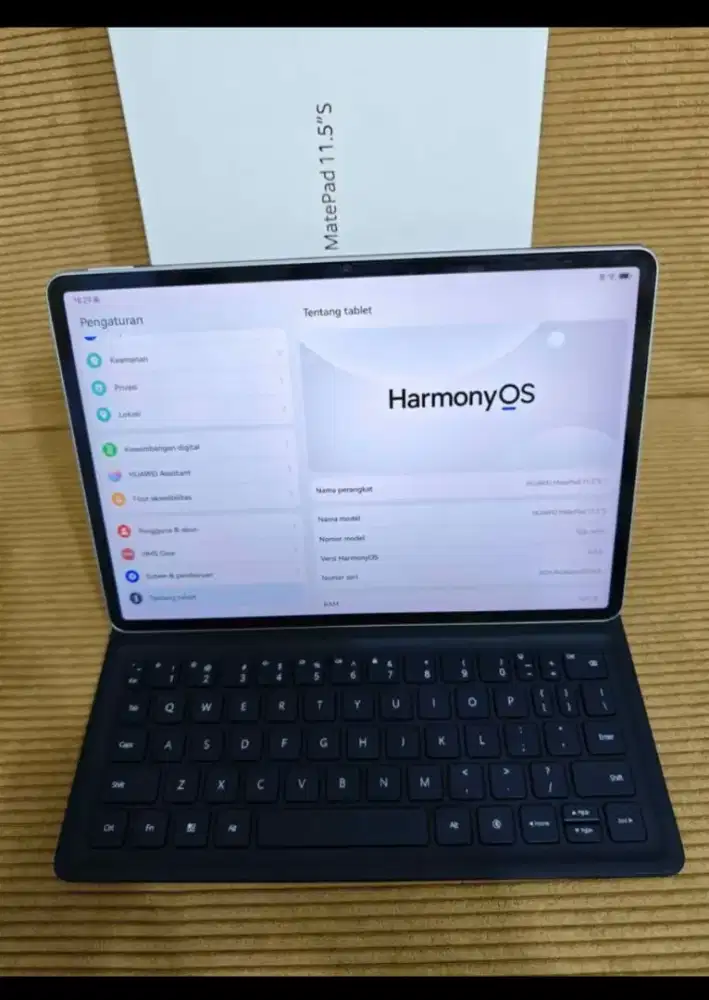Huawei matepad 11.5s 8/256 resmi Indonesia kondisi like New