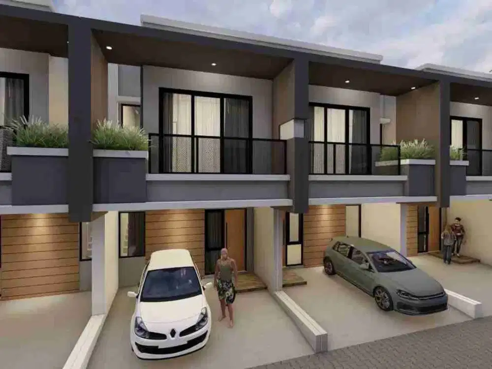Rumah Cluster Di Bintara 8 Sisa 3 Unit dekat Stasiun Cakung
