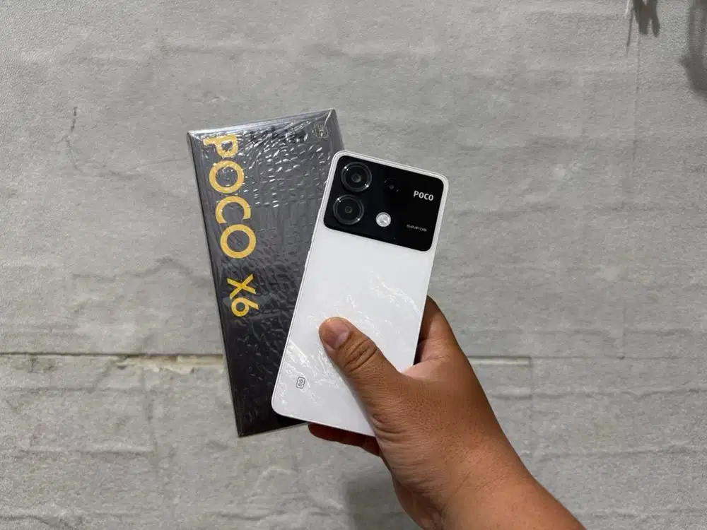 Poco x6 5G 12/256gb mulus 1000% like new fullset