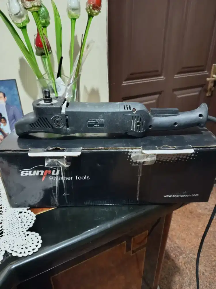 Mesin poles Sunpu rotary