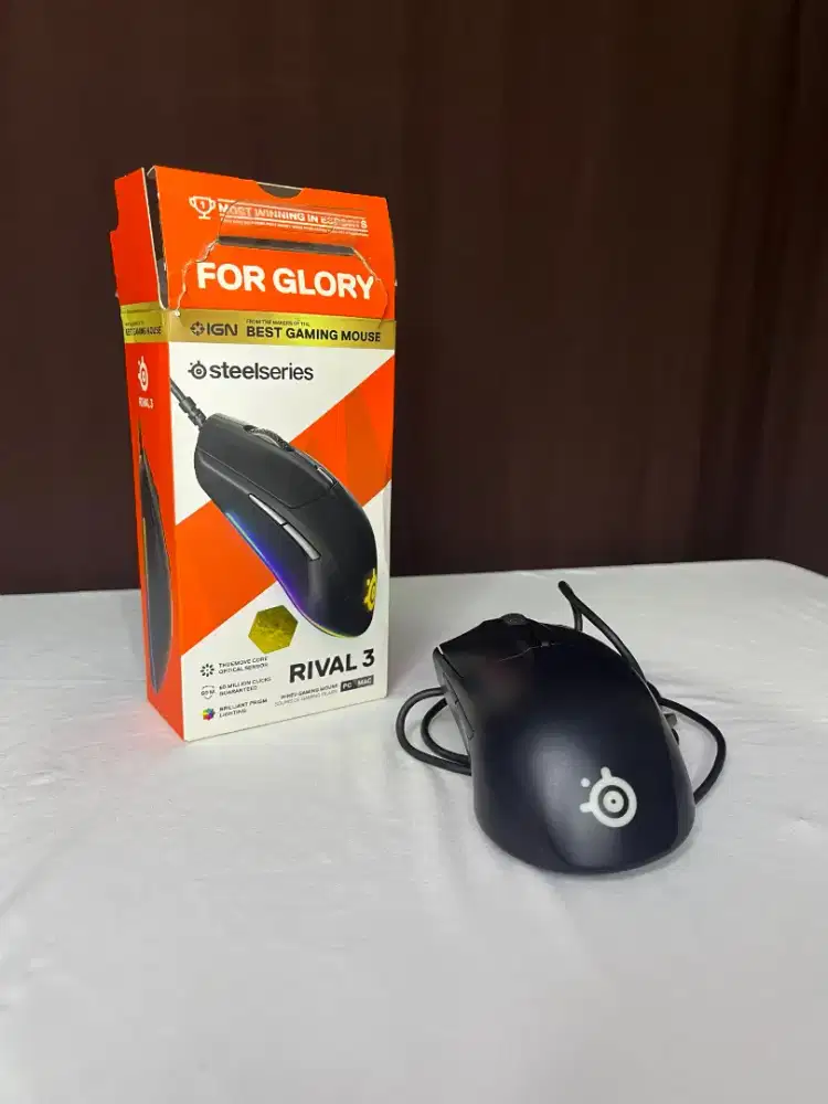 SteelSeries Rival 3 Wired – Murah (Rusak / Sparepart / Repair)