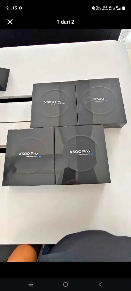 Vivo X300 pro 16/512gb new segel garansi resmi belum dibuka