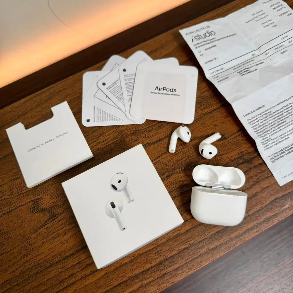 AirPods 4 ANC Original 100% fullset pembelian iStudio