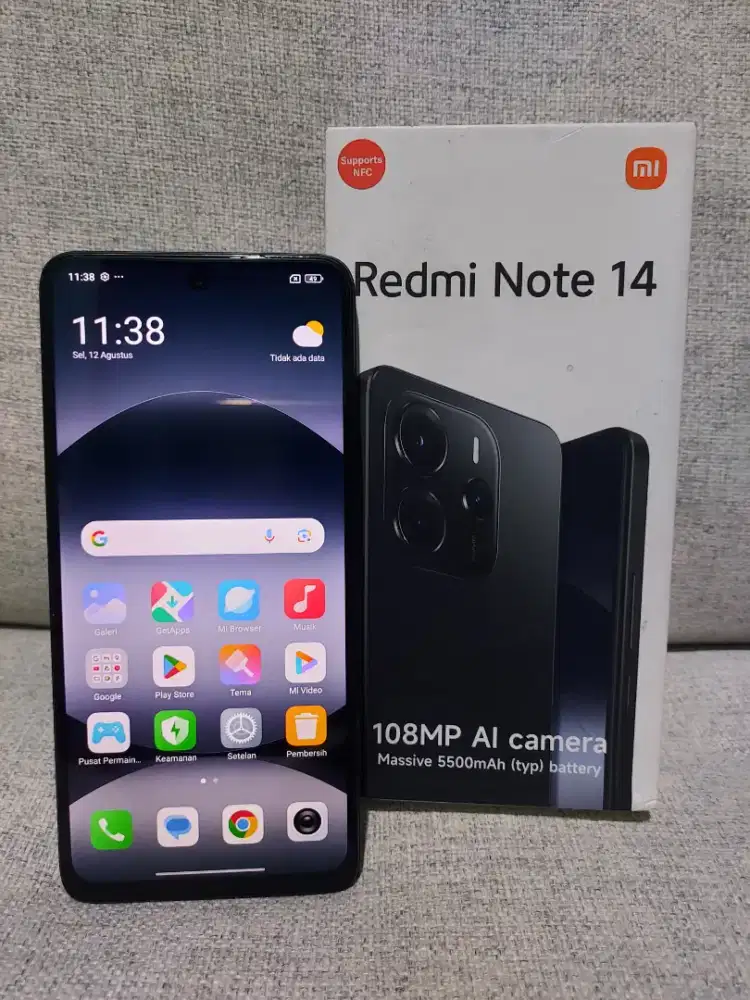 Jual hp redmi note 14 fulset