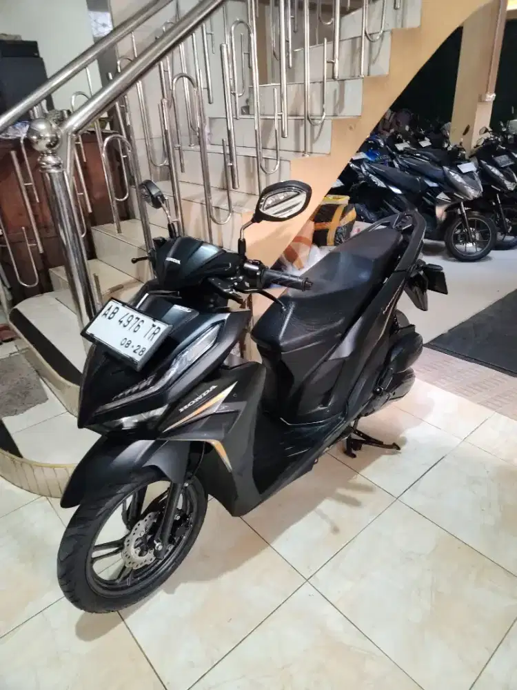 Vario 125 k2v keyless hitam.doff 2023 gbm