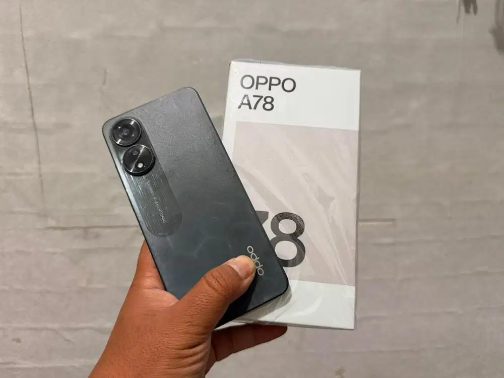 Oppo a78 8/256gb ORIGINAL mulus fullset