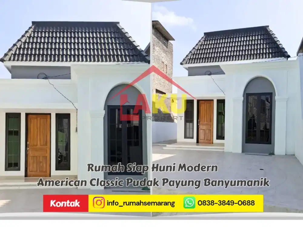 Rumah Baru America Clasic di BANYUMANIK