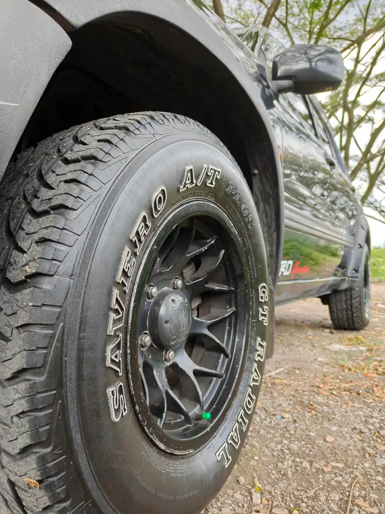 Suzuki Escudo tipe JLX mesinnya 1600 cc tahun 2004 warna hitam