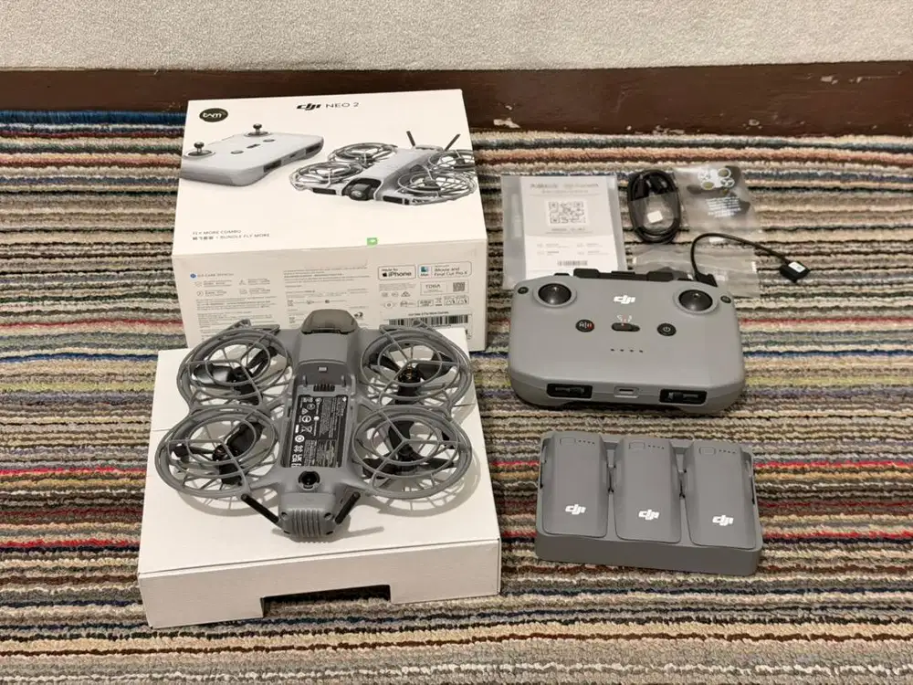 Drone dji neo 2 fly more combo mulus 1000% seperti baru fullset