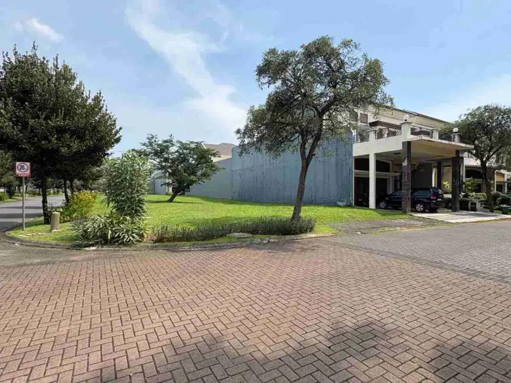 Dijual Kavling Hoek Hadap Taman Cluster Sheffield Greenwich Park Bsd City Tangerang