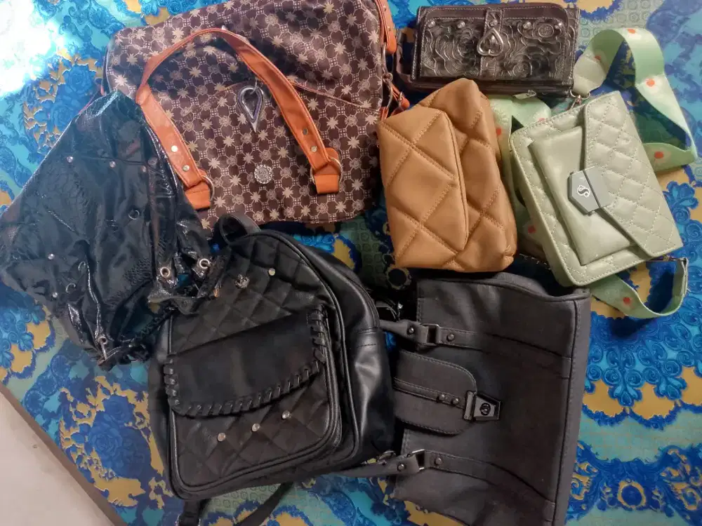 Preloved tas wanita 7 pcs
