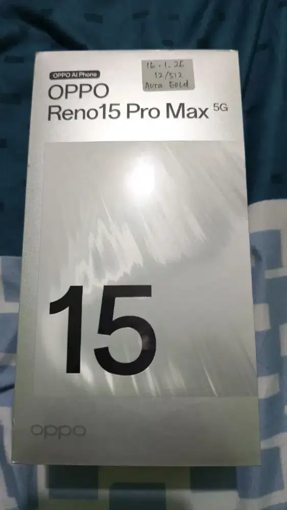 Dijual Oppo Reno 15 promax