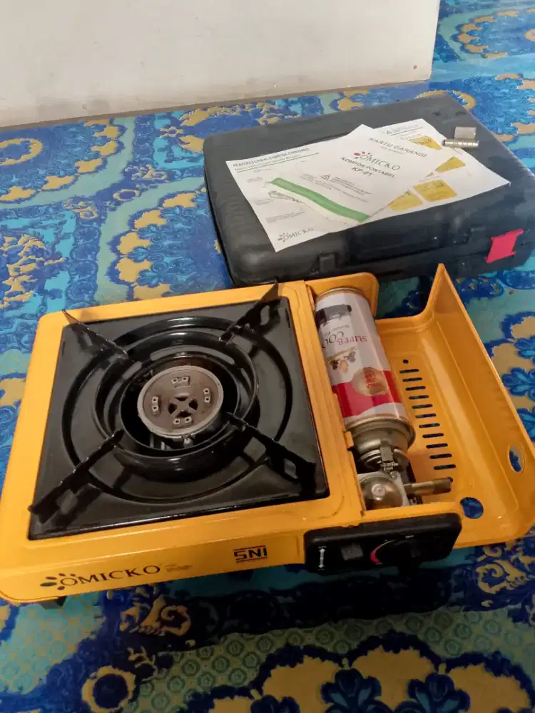 Kompor gas portable omicko second