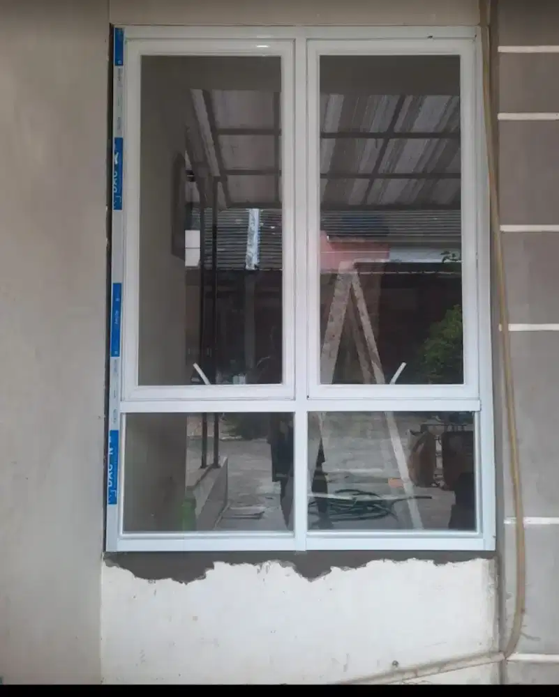 set jendela aluminium model minimalis