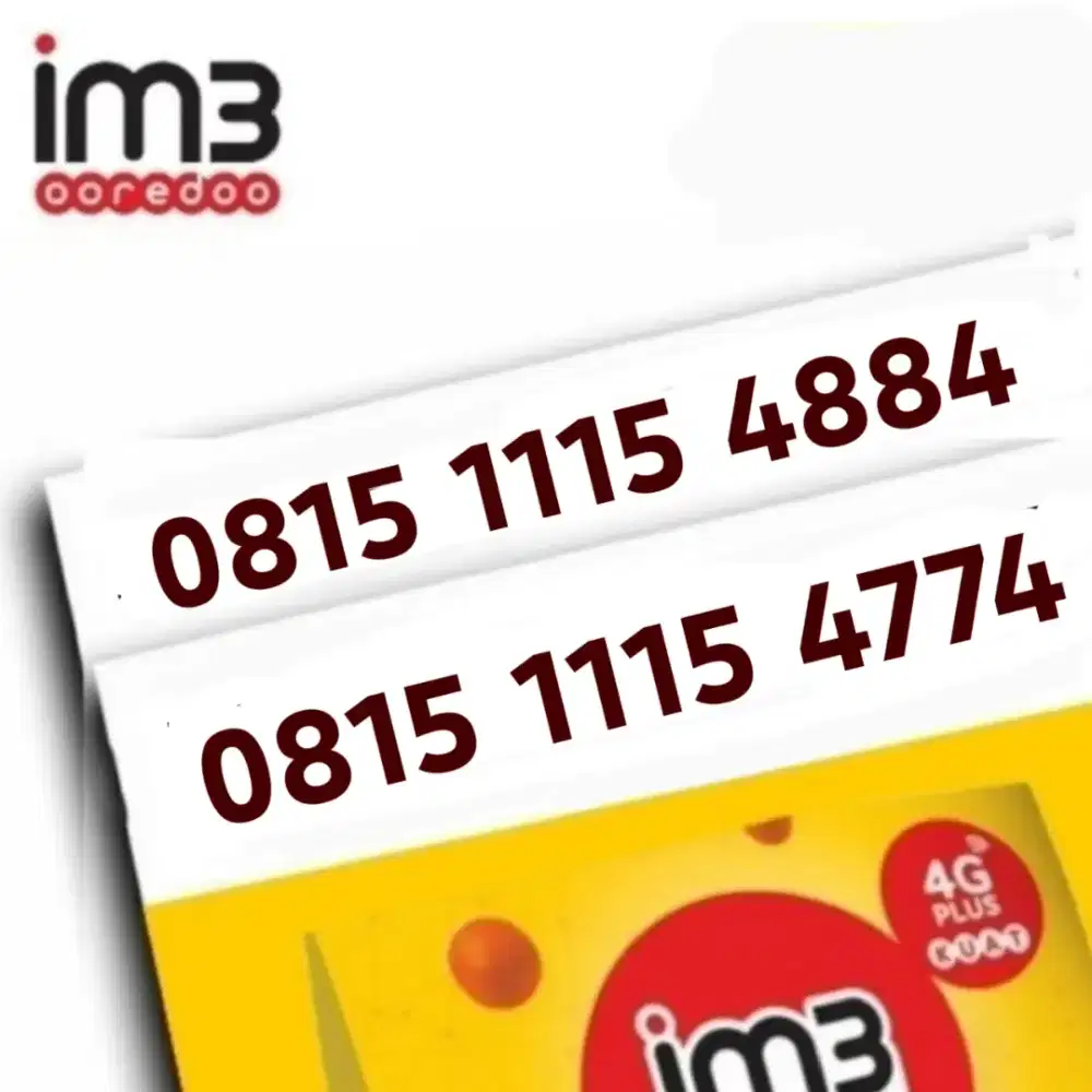 Nomor cantik Indosat im3