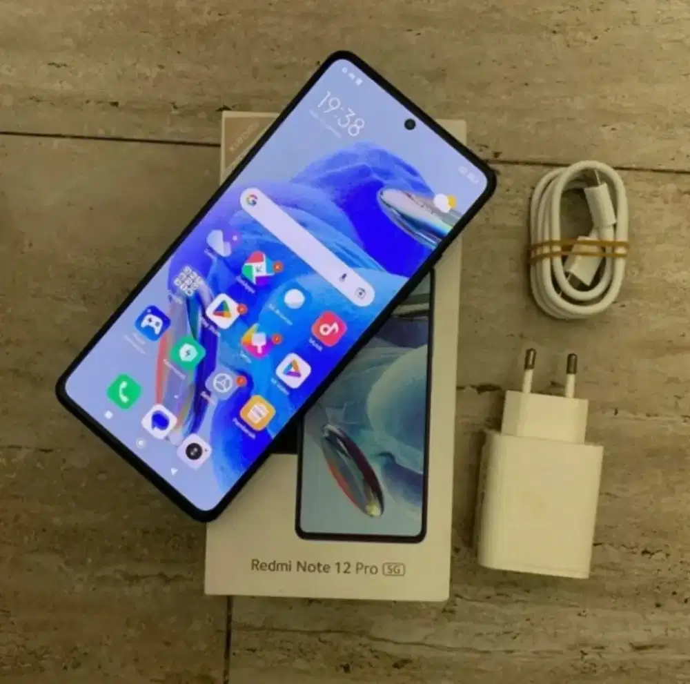 Murah hp Redmi Note 12 pro 5G 8/256 lkp mulus normal bs TT