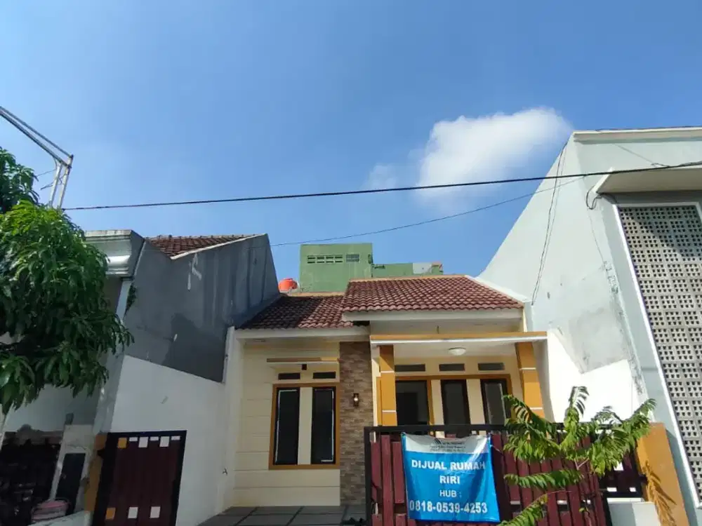 DI JUAL RUMAH MURAH LUAS TANAH 72 DI BEKASI TIMUR REGENCY MUSTIKAJAYA