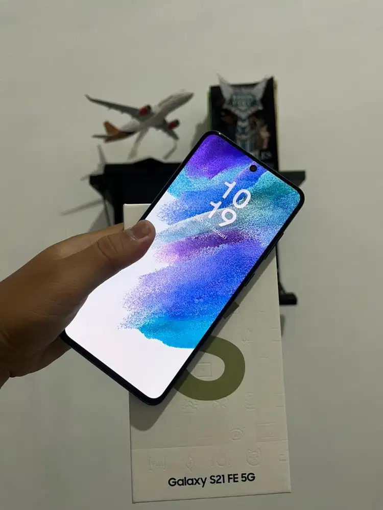 Samsung Galaxy S21 FE 5G Ex resmi sein 8/256 gb Fullset No minus