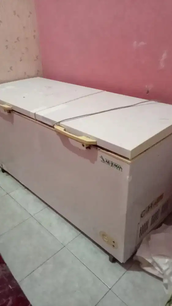 DIJUAL MURAH FREZER AQUA 500L