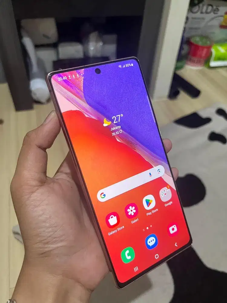 Samsung galaxy Note 20 Ex resmi sein Fullset No minus