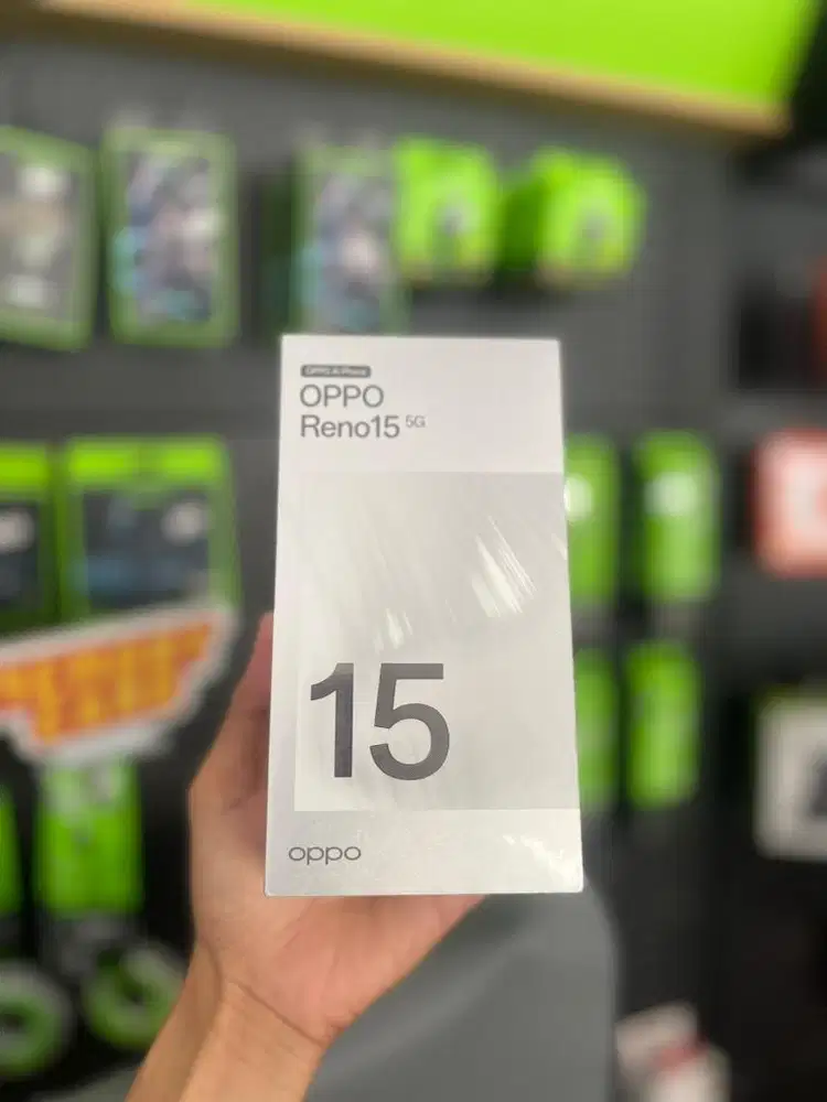 Oppo Reno 15 5G Ram 12/256Gb Garansi resmi sehel