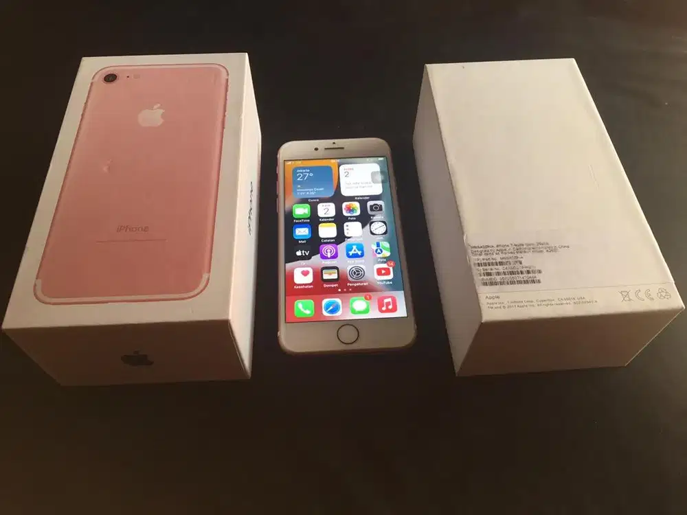 Iphone 7 rom 256 Gb hp dus nego bensin