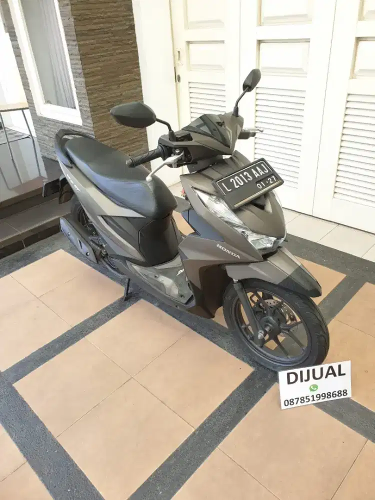 Km26rb BEAT DELUXE Tertinggi Th22 (L)PAJAK BARU GRES SiapPakaiBUKTIKAN