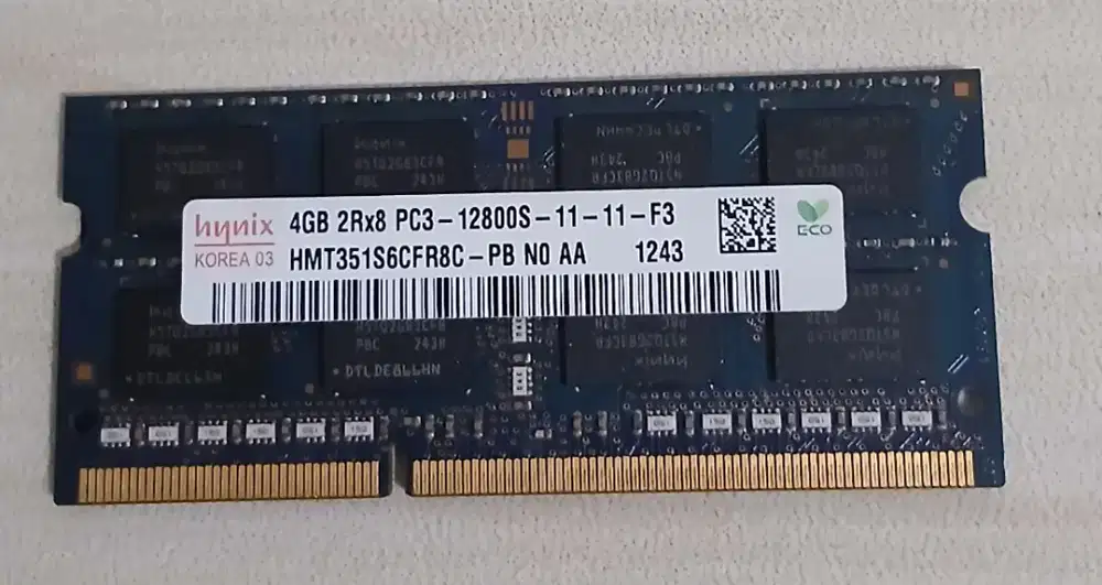 Hardisk, Memory Ram