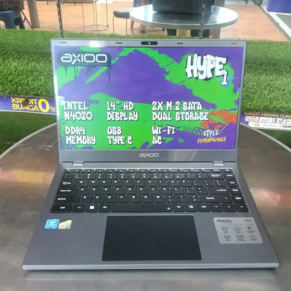 DI JUAL MURAH LAPTOP AXIOO BARU BUKA DARI KARDUS COCOK BUAT PELAJAR