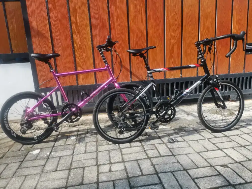 Dijual Murah Sepasang Sepeda Minivelo Kondisi Istimewa Siap Gowes