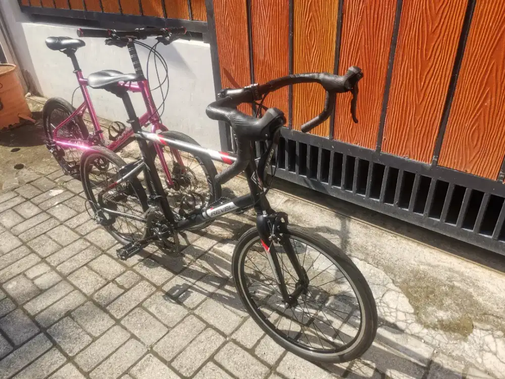 Dijual Murah Sepasang Sepeda Minivelo Kondisi Istimewa Siap Gowes