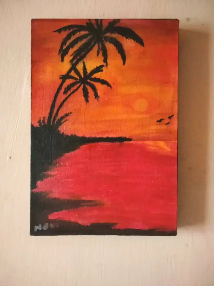 Lukisan senja di pulau borneo