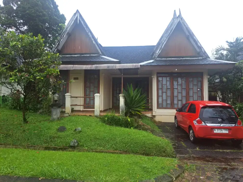 Dijual Cepat Rumah Villa Kota Bunga Puncak ,Type Pattaya, furnished