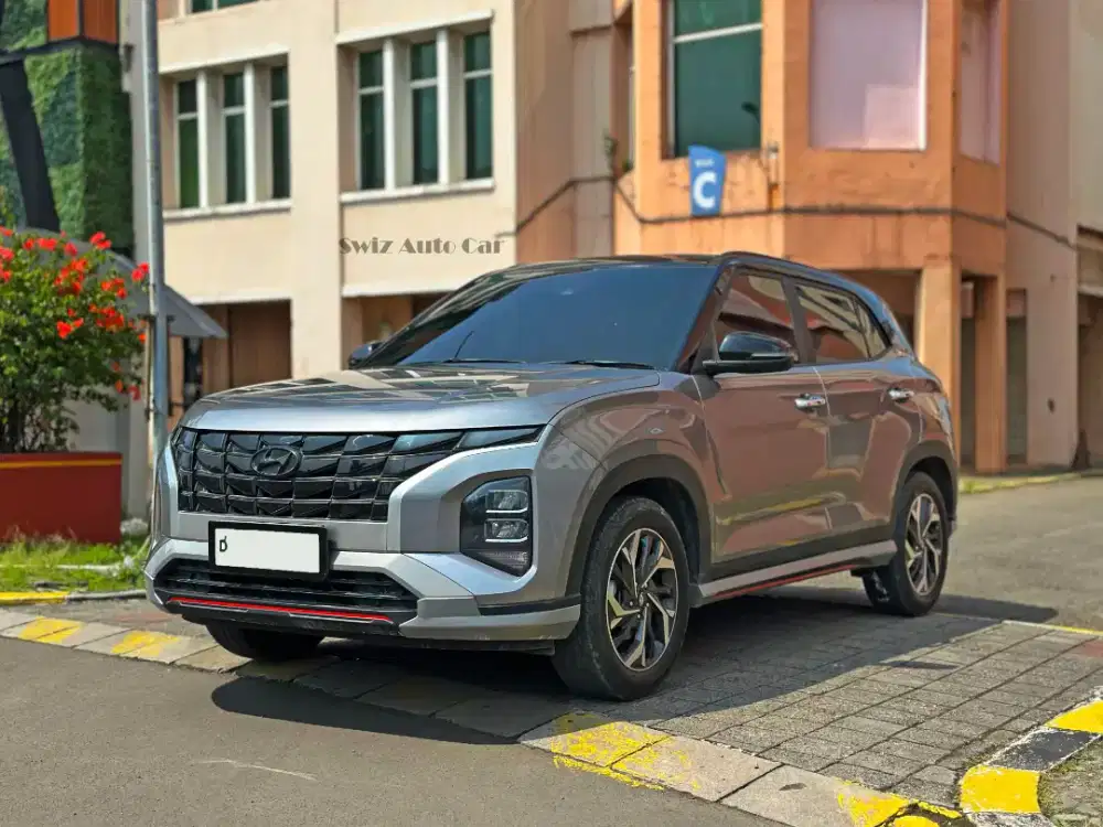 Km 13rb Creta Prime 2023 AT matic two tone hyundai grey bs TT