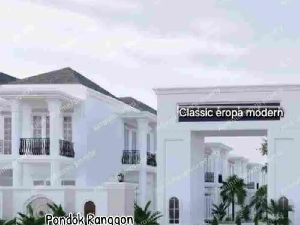 Rumah di jual desaign mewah harga termurah di kelasnya di cipayung jakarta.