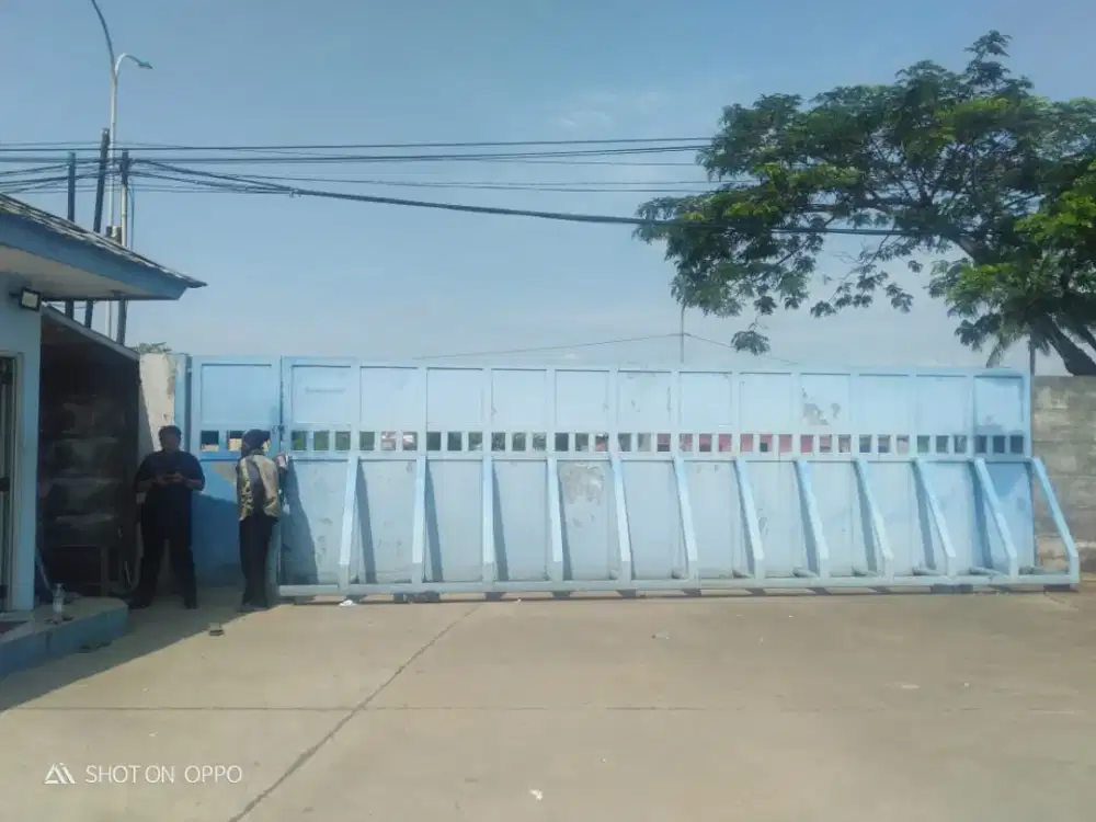 Di jual lahan sudah di cor di cikarang utara Cocok untuk pool.dan gudang juga industri