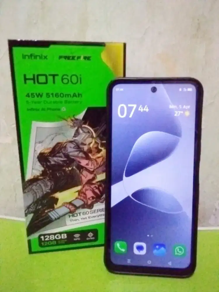 Infinix hot 60i Ram 6+4/128