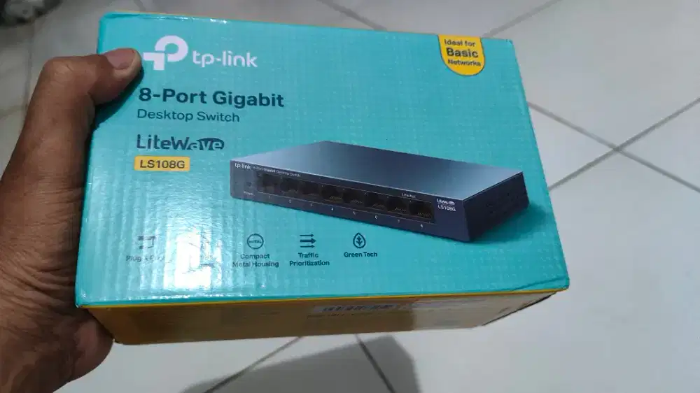 gigabit port tplink 5 port