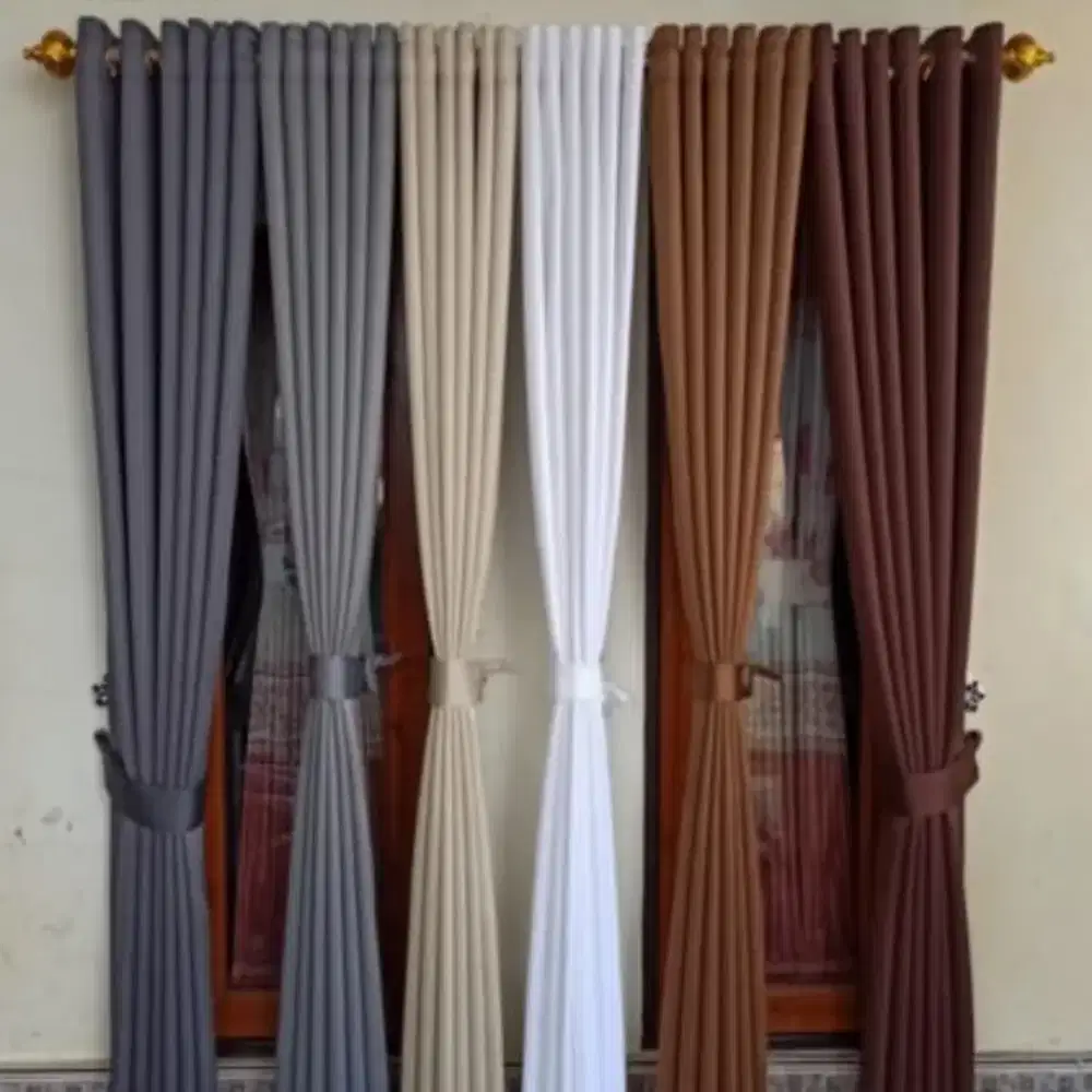 gorden blackout gorden polos berkualitas