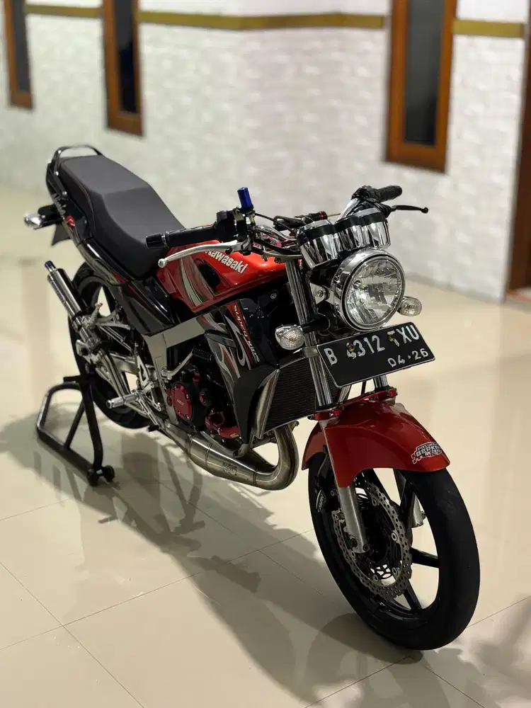 Kawasaki ninja 150R/ninja 150-R convert SS modif hedon 2013 istimewa