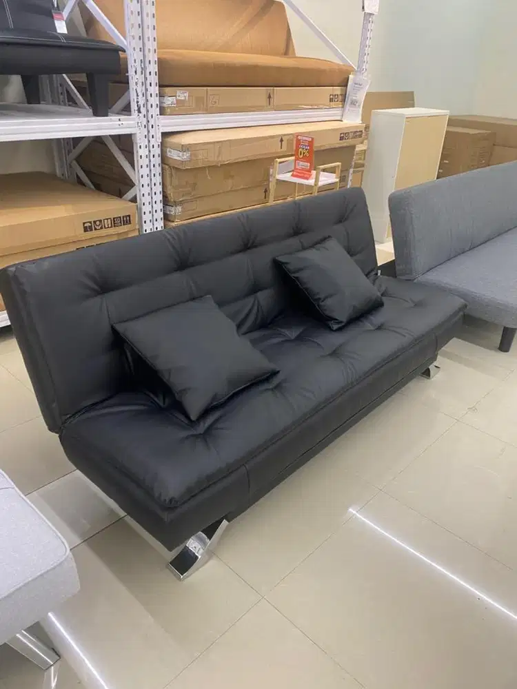 Sofa Bed Gressa Bahan Kulit