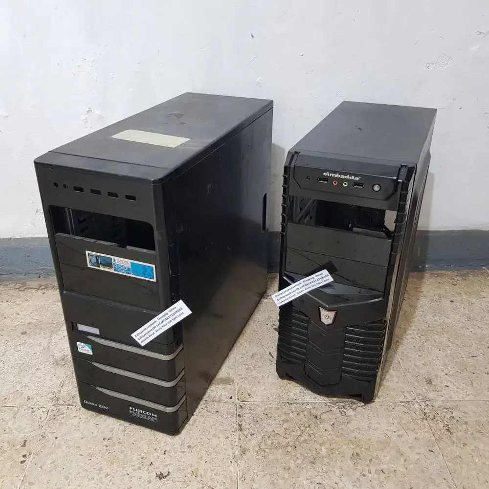 Casing Komputer PC Case Kondisi Second Housing CPU