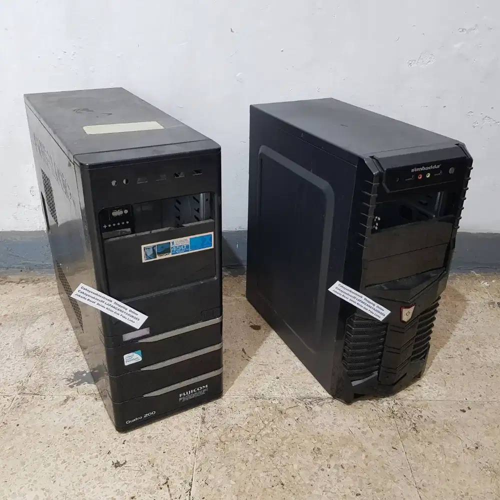 Casing Komputer PC Case Kondisi Second Housing CPU