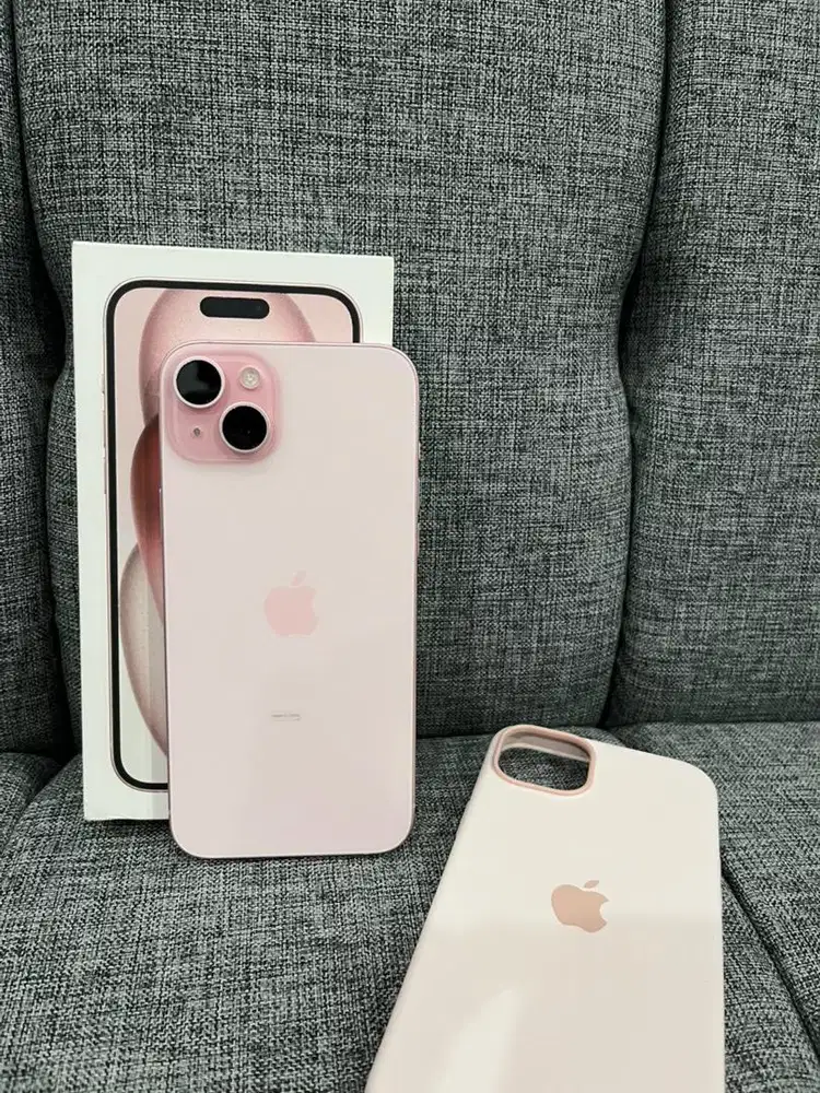 iPhone 15 Plus BH100 cc40 garansi on