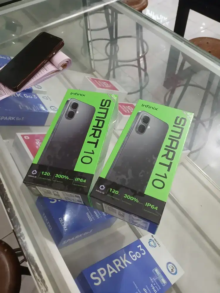 Fast respon WA Infinix Smart 10 4+4/64 Garansi resmi 1thn