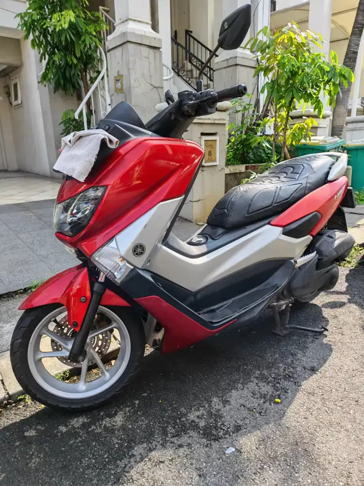 Nmax 2016 Merah STNK hidup, KM 61900