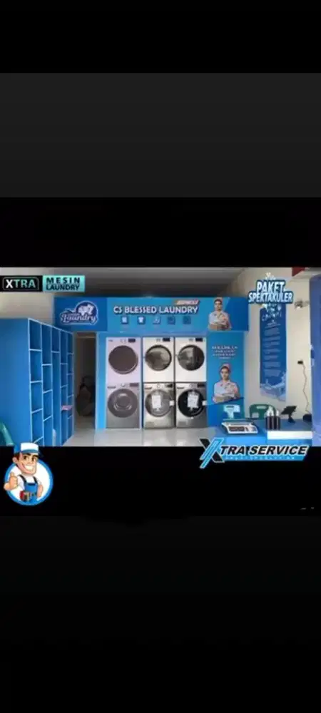Dijual mesin cuci dan pengering