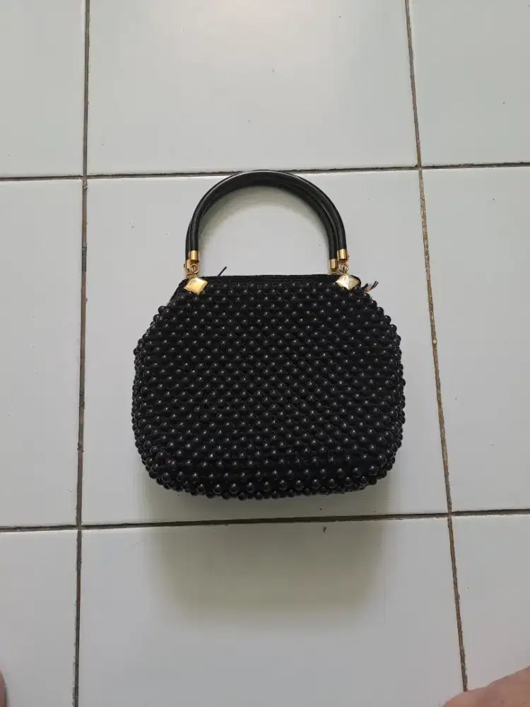 TAS PESTA ELEGAN HITAM